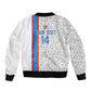 DR Congo Football Custom Bomber Jacket Come On Leopards White Color