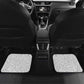 DR Congo Football Custom Car Mats Come On Leopards White Color