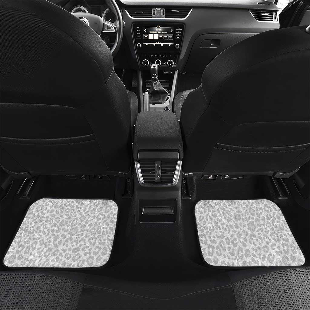 DR Congo Football Custom Car Mats Come On Leopards White Color