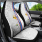 DR Congo Football Custom Car Seat Cover Come On Leopards White Color