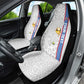 DR Congo Football Custom Car Seat Cover Come On Leopards White Color