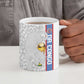 DR Congo Football Custom Ceramic Mug Come On Leopards White Color