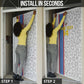 DR Congo Football Custom Door Cover Come On Leopards White Color