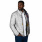 DR Congo Football Custom Padded Jacket Come On Leopards White Color