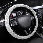 DR Congo Football Steering Wheel Cover Come On Leopards White Color