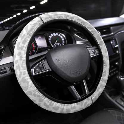 DR Congo Football Steering Wheel Cover Come On Leopards White Color