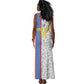 DR Congo Football Custom Tank Maxi Dress Come On Leopards White Color