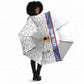 DR Congo Football Custom Umbrella Come On Leopards White Color