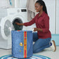 DR Congo Football Custom Laundry Basket Come On Leopards Blue Color