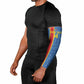 DR Congo Football Custom Arm Sleeves Come On Leopards Blue Color