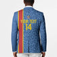DR Congo Football Custom Blazer Come On Leopards Blue Color
