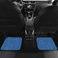 DR Congo Football Custom Car Mats Come On Leopards Blue Color
