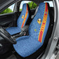 DR Congo Football Custom Car Seat Cover Come On Leopards Blue Color
