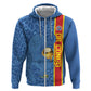 DR Congo Football Custom Hoodie Come On Leopards Blue Color