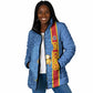 DR Congo Football Custom Padded Jacket Come On Leopards Blue Color