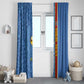 DR Congo Football Custom Window Curtain Come On Leopards Blue Color