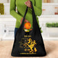 Personalized Afro Buffalo Soldiers Grocery Bag BSMC United States Army Black
