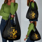 Personalized Afro Buffalo Soldiers Grocery Bag BSMC United States Army Black