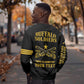 Personalized Afro Buffalo Soldiers Sweatshirt BSMC United States Army Black
