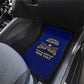 Personalized Afro Buffalo Soldiers Car Mats BSMC United States Army Blue