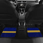 Personalized Afro Buffalo Soldiers Car Mats BSMC United States Army Blue