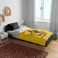Personalized Afro Buffalo Soldiers Bedding Set BSMC United States Army Yellow