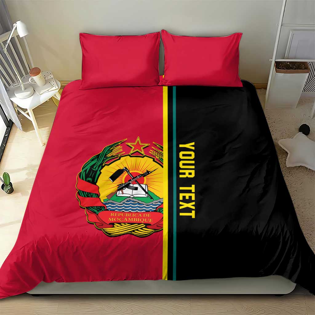 Personalised Mozambique Bedding Set Muzambhiki Coat Of Arms