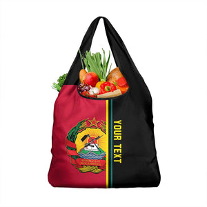 Personalised Mozambique Grocery Bag Muzambhiki Coat Of Arms