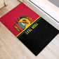Personalised Mozambique Rubber Doormat Muzambhiki Coat Of Arms
