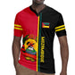 Personalised Mozambique Rugby Jersey Muzambhiki Coat Of Arms