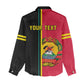Personalised Mozambique Women Casual Shirt Muzambhiki Coat Of Arms LT14