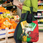 Custom South Africa And Wales Rugby Grocery Bag Springboks Welsh Mascots Dynamic Version