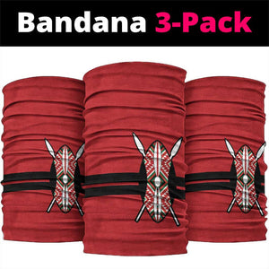 Kenya Rugby Neck Gaiter 2024 Go Champions Simbas - Red - African Pride