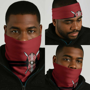 Kenya Rugby Neck Gaiter 2024 Go Champions Simbas - Red - African Pride