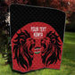 Custom Kenya Rugby Quilt 2024 Go Champions Simbas - Red