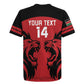 Custom Kenya Rugby Rugby Jersey 2024 Go Champions Simbas - Red
