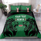 Custom Kenya Rugby Bedding Set 2024 Go Champions Simbas - Green