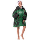 Custom Kenya Rugby KId Wearable Blanket Hoodie 2024 Go Champions Simbas - Green