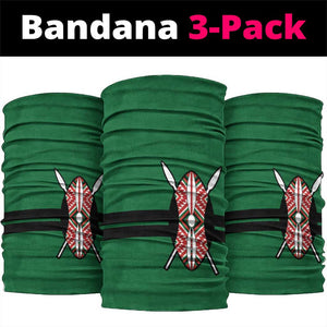 Kenya Rugby Neck Gaiter 2024 Go Champions Simbas - Green - African Pride