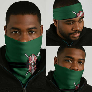 Kenya Rugby Neck Gaiter 2024 Go Champions Simbas - Green - African Pride
