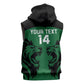 Custom Kenya Rugby Sleeveless Hoodie 2024 Go Champions Simbas - Green - African Pride