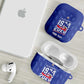 Personalized Haiti Football AirPods Case Les Grenadiers Made History Once Again Blue Color