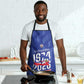 Personalized Haiti Football Apron Les Grenadiers Made History Once Again Blue Color