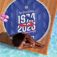 Personalized Afro Haiti Football Beach Blanket Les Grenadiers Made History Once Again Blue Color - African Pride