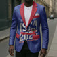 Personalized Haiti Football Blazer Les Grenadiers Made History Once Again Blue Color
