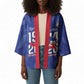 Personalized Haiti Football Kimono Les Grenadiers Made History Once Again Blue Color