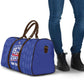 Personalized Haiti Football Travel Bag Les Grenadiers Made History Once Again Blue Color