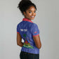 Personalized Afro Haiti Football Women Polo Shirt Les Grenadiers Made History Once Again Blue Color LT14