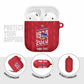 Personalized Haiti Football AirPods Case Les Grenadiers Made History Once Again Red Color
