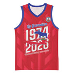 Personalized Afro Haiti Football Basketball Jersey Les Grenadiers Made History Once Again Red Color - African Pride